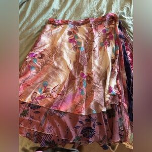Floral Multicolor Women's Skirt